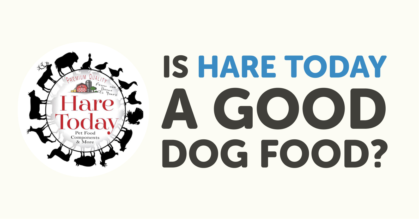 Hare Today Dog Food Review