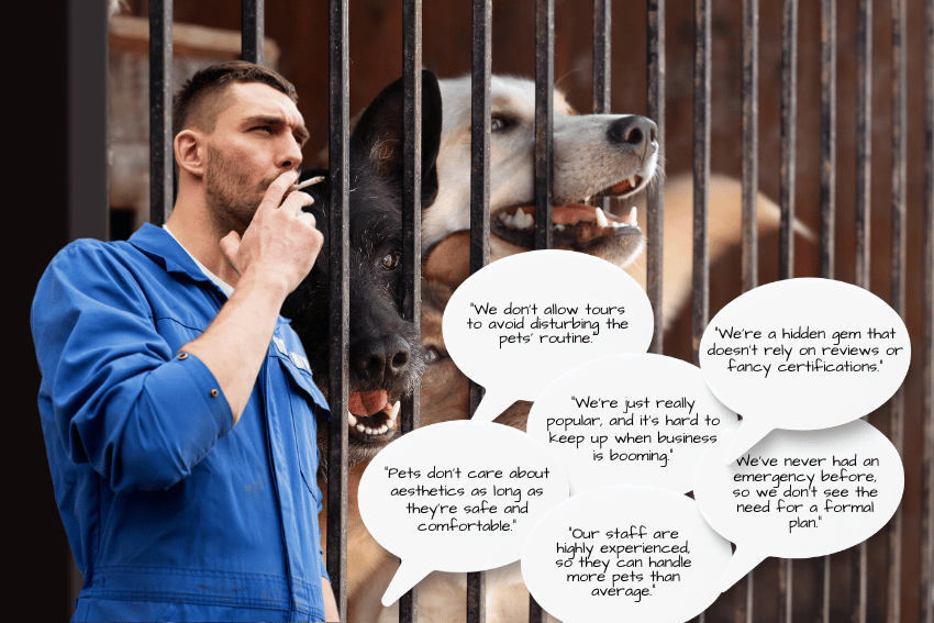 10 Excuses Dodgy Kennel Operators Give